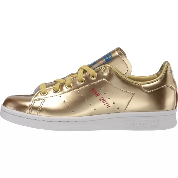 imageadidas Mens Stan Smith SneakerGold MetallicGold MetallicCrystal White