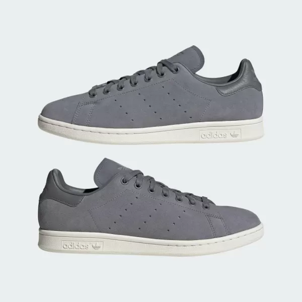 imageadidas Mens Stan Smith SneakerGreyGreyGrey