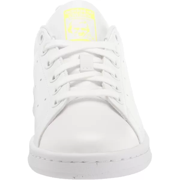 imageadidas Mens Stan Smith SneakerWhiteBlackSolar Yellow