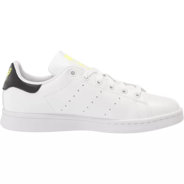 imageadidas Mens Stan Smith SneakerWhiteBlackSolar Yellow