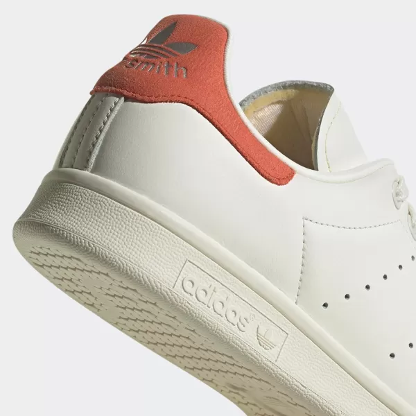 imageadidas Mens Stan Smith SneakerWhiteOff WhitePreloved Red