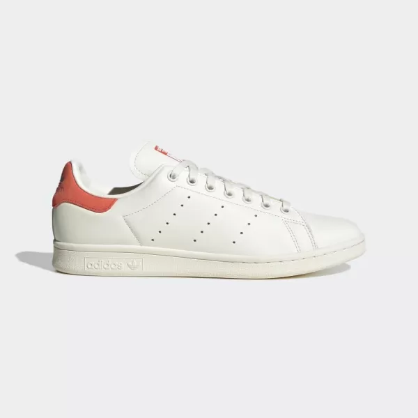 imageadidas Mens Stan Smith SneakerWhiteOff WhitePreloved Red