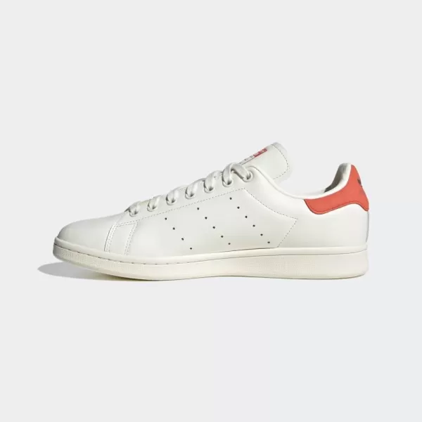 imageadidas Mens Stan Smith SneakerWhiteOff WhitePreloved Red