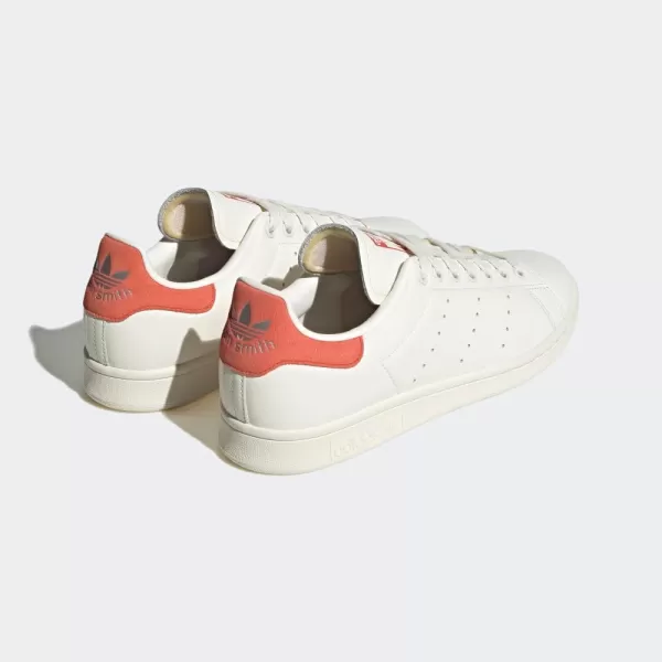 imageadidas Mens Stan Smith SneakerWhiteOff WhitePreloved Red