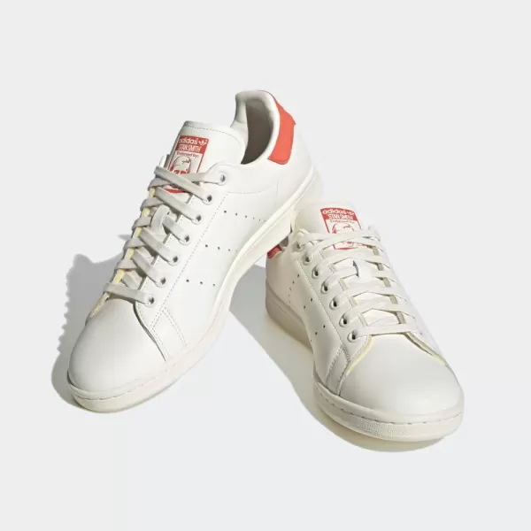 imageadidas Mens Stan Smith SneakerWhiteOff WhitePreloved Red