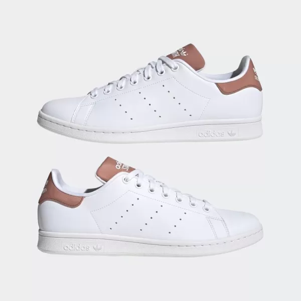 imageadidas Mens Stan Smith SneakerWhiteWhiteClay Strata