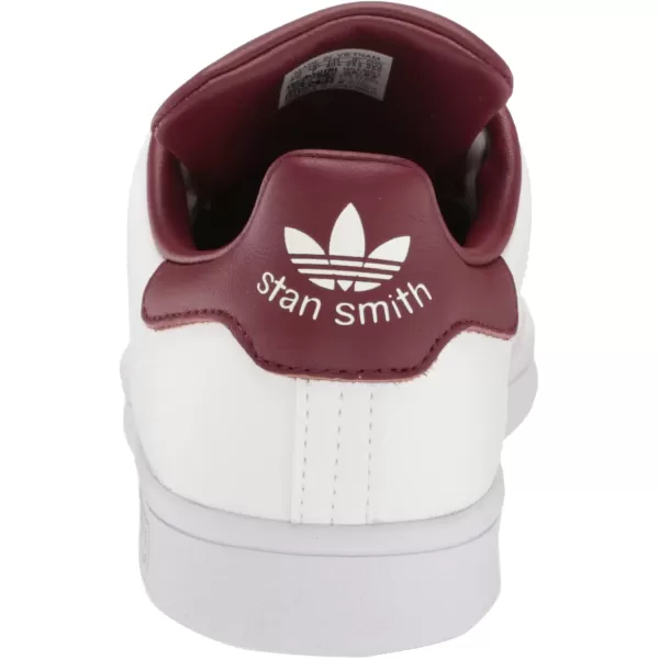 imageadidas Mens Stan Smith SneakerWhiteWhiteShadow Red