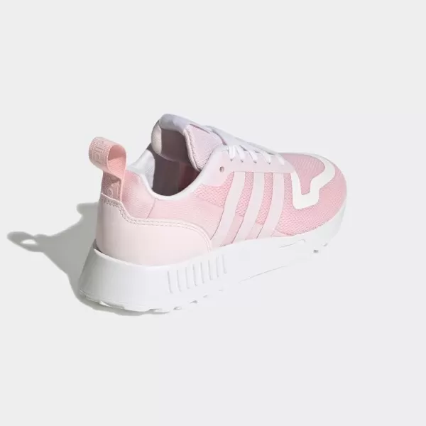 imageadidas Originals UnisexChild Multix SneakerClear PinkAlmost PinkWhite