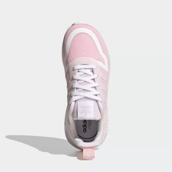 imageadidas Originals UnisexChild Multix SneakerClear PinkAlmost PinkWhite