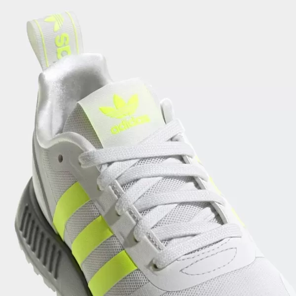 imageadidas Originals UnisexChild Multix SneakerCrystal WhiteSolar YellowGrey Five