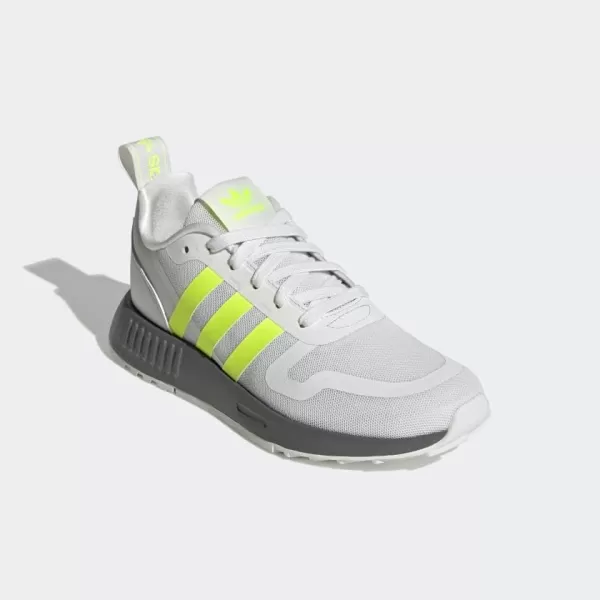 imageadidas Originals UnisexChild Multix SneakerCrystal WhiteSolar YellowGrey Five