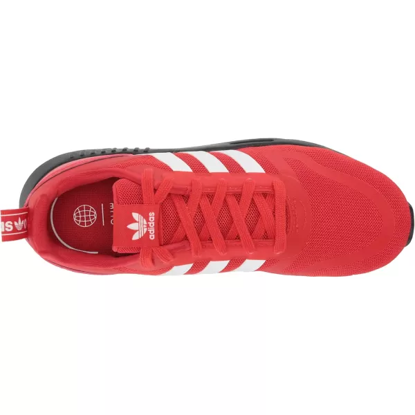 imageadidas Originals UnisexChild Multix SneakerVivid RedWhiteBlack