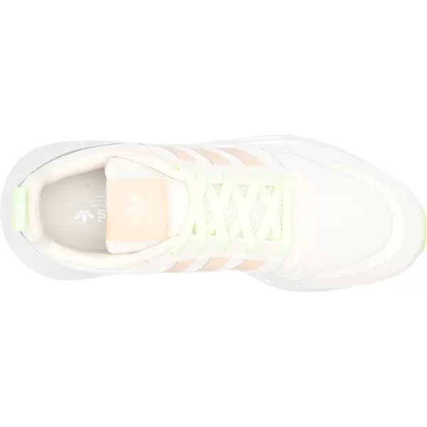 imageadidas Originals UnisexChild Multix SneakerWonder WhiteHalo BlushSignal Green