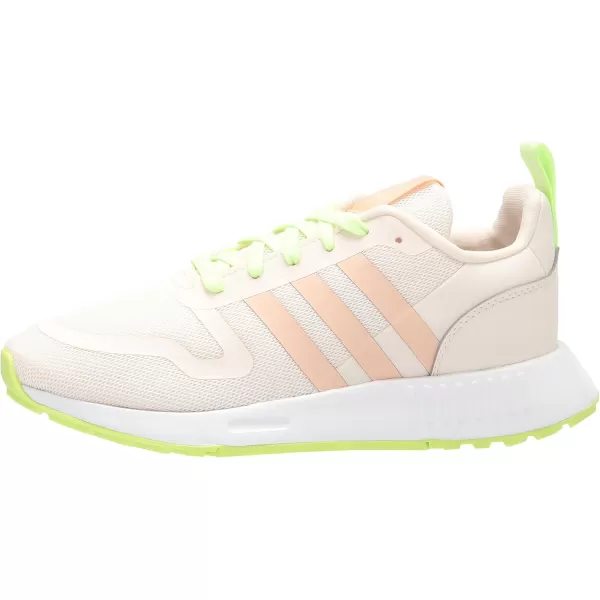 imageadidas Originals UnisexChild Multix SneakerWonder WhiteHalo BlushSignal Green