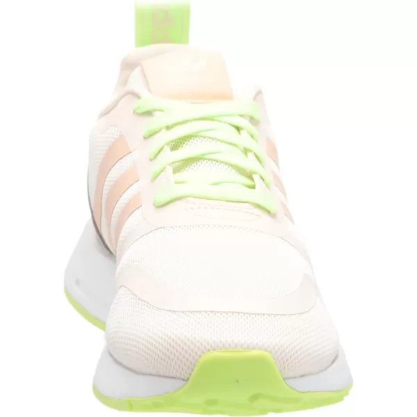 imageadidas Originals UnisexChild Multix SneakerWonder WhiteHalo BlushSignal Green