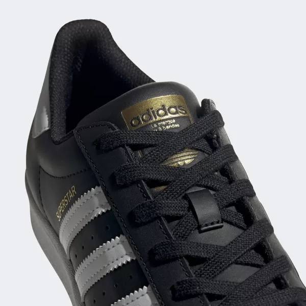 imageadidas Originals Womens SuperstarBlackWhiteBlack