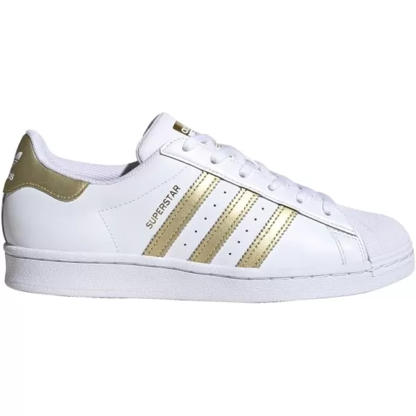 imageadidas Originals Womens SuperstarWhiteGold MetallicWhite