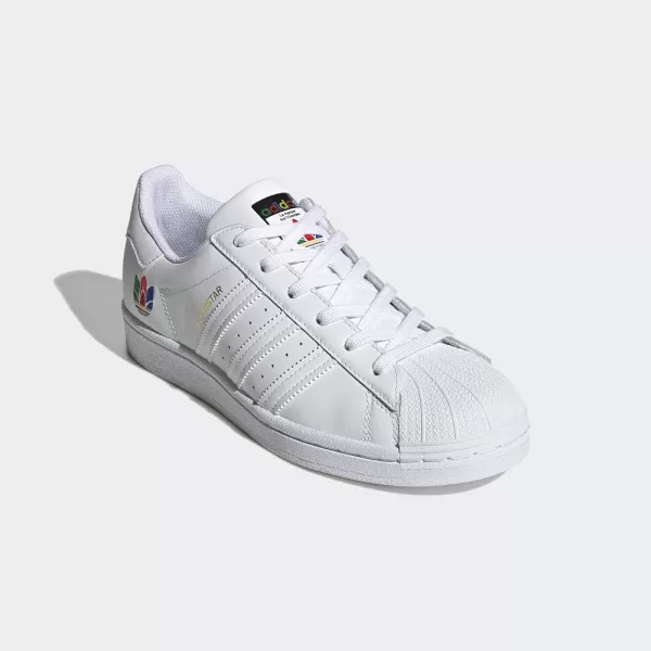 imageadidas Originals Womens SuperstarWhiteWhiteReal Magenta