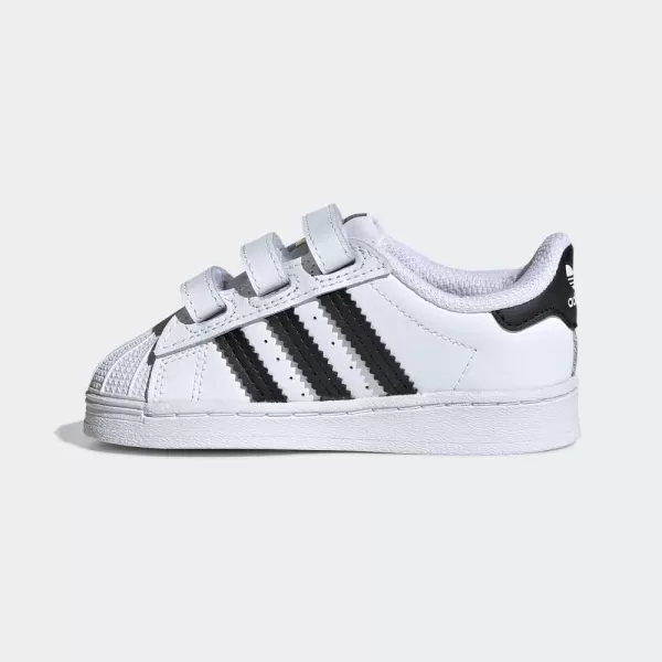 imageadidas UnisexBaby Superstar ShoesWhiteBlackWhite