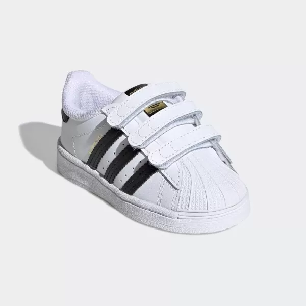 imageadidas UnisexBaby Superstar ShoesWhiteBlackWhite