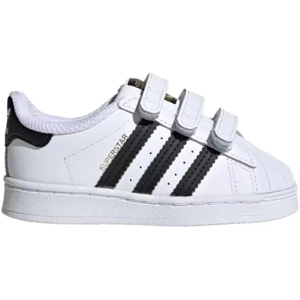 imageadidas UnisexBaby Superstar ShoesWhiteBlackWhite