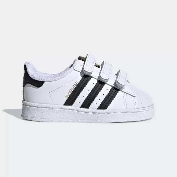 imageadidas UnisexBaby Superstar ShoesWhiteBlackWhite