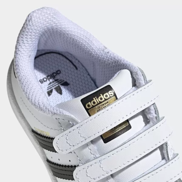 imageadidas UnisexBaby Superstar ShoesWhiteBlackWhite