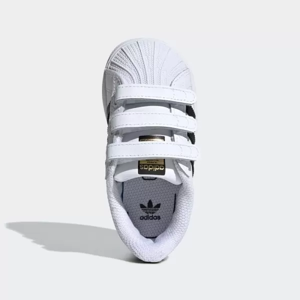 imageadidas UnisexBaby Superstar ShoesWhiteBlackWhite