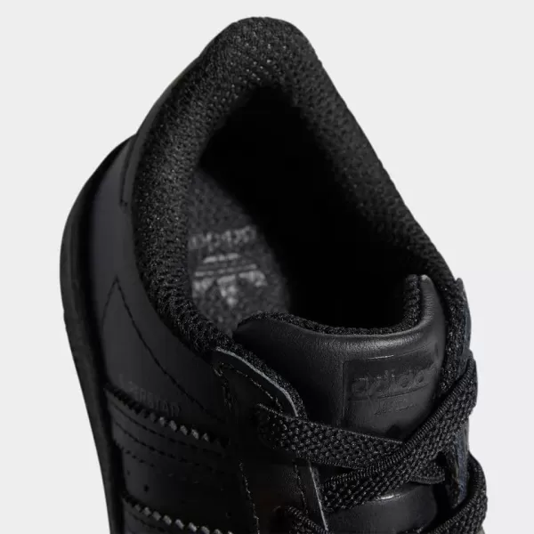 imageadidas UnisexBaby Superstar SneakerBlackBlackBlack