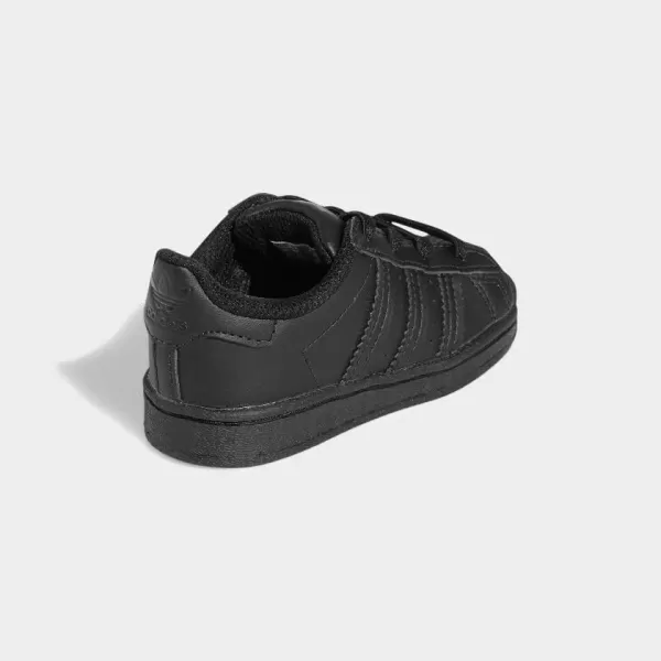 imageadidas UnisexBaby Superstar SneakerBlackBlackBlack