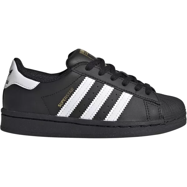 imageadidas UnisexBaby Superstar SneakerBlackWhiteBlack