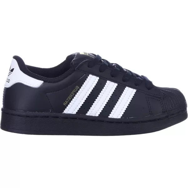 imageadidas UnisexBaby Superstar SneakerBlackWhiteBlack