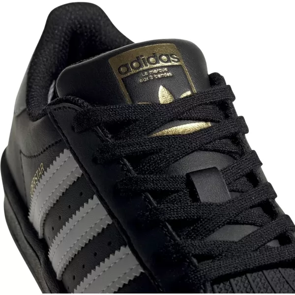 imageadidas UnisexBaby Superstar SneakerBlackWhiteBlack