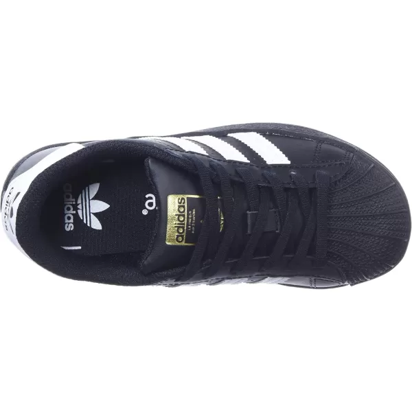 imageadidas UnisexBaby Superstar SneakerBlackWhiteBlack