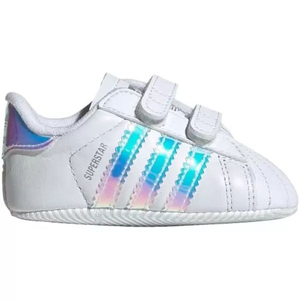 imageadidas UnisexBaby Superstar SneakerCloud WhiteCloud WhiteCore Black