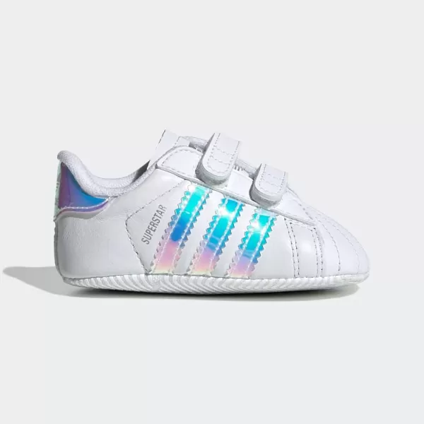 imageadidas UnisexBaby Superstar SneakerCloud WhiteCloud WhiteCore Black