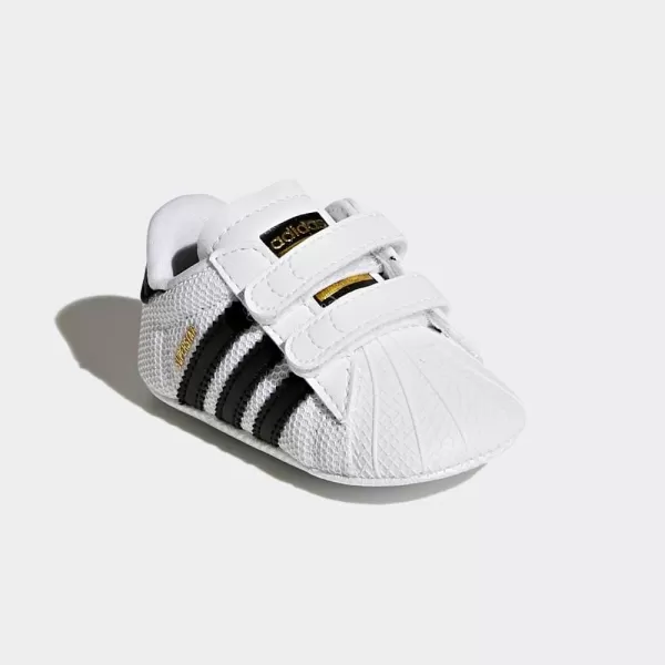 imageadidas UnisexBaby Superstar SneakerCore WhiteBlackWhite