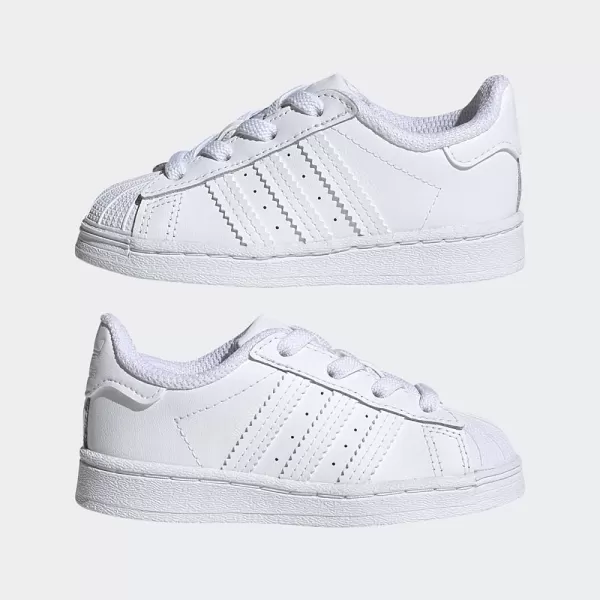 imageadidas UnisexBaby Superstar SneakerCore WhiteCore White