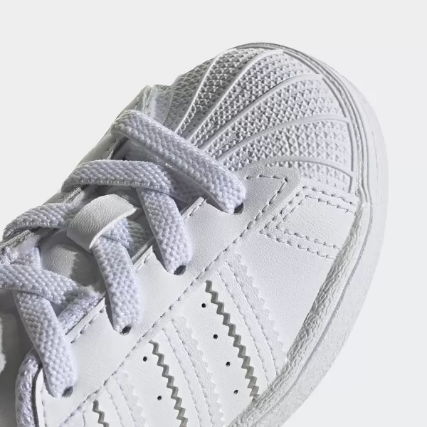 imageadidas UnisexBaby Superstar SneakerCore WhiteCore White