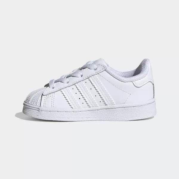 imageadidas UnisexBaby Superstar SneakerCore WhiteCore White