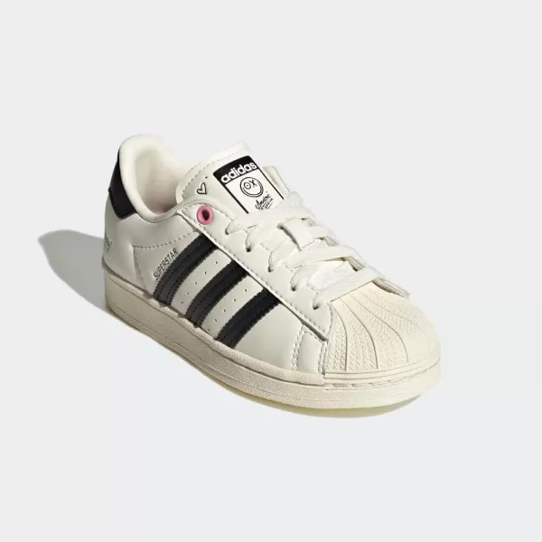 imageadidas UnisexBaby Superstar SneakerCream WhiteCream WhiteBlack