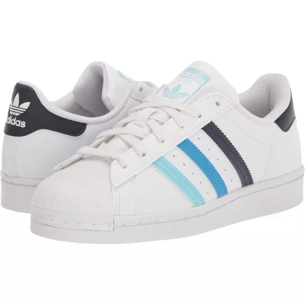 imageadidas UnisexBaby Superstar SneakerFtwr WhiteBliss BluePulse Blue