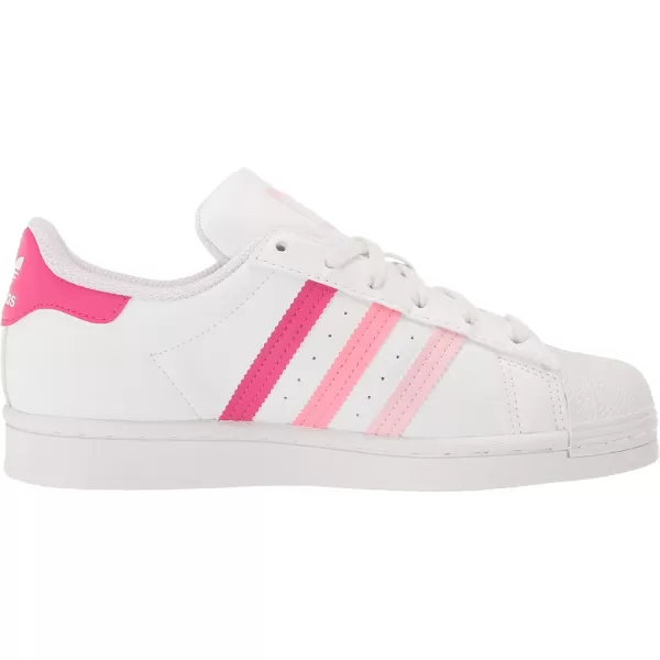 imageadidas UnisexBaby Superstar SneakerFtwr WhiteClear PinkBliss Pink