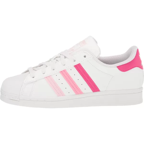 imageadidas UnisexBaby Superstar SneakerFtwr WhiteClear PinkBliss Pink