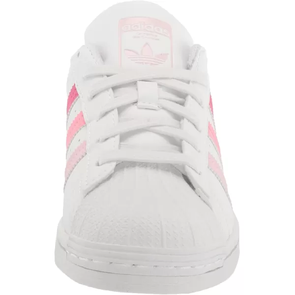 imageadidas UnisexBaby Superstar SneakerFtwr WhiteClear PinkBliss Pink