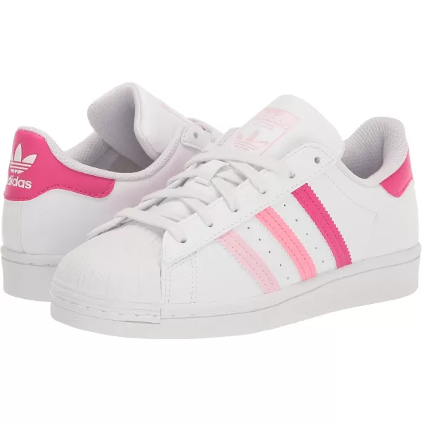 imageadidas UnisexBaby Superstar SneakerFtwr WhiteClear PinkBliss Pink