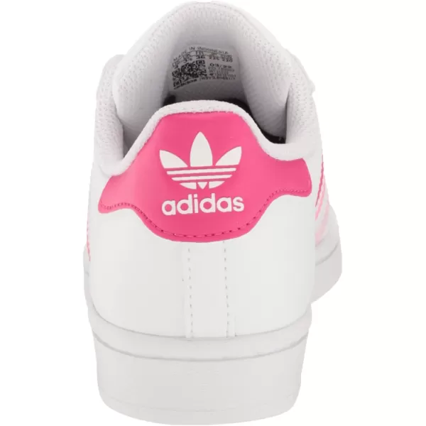 imageadidas UnisexBaby Superstar SneakerFtwr WhiteClear PinkBliss Pink