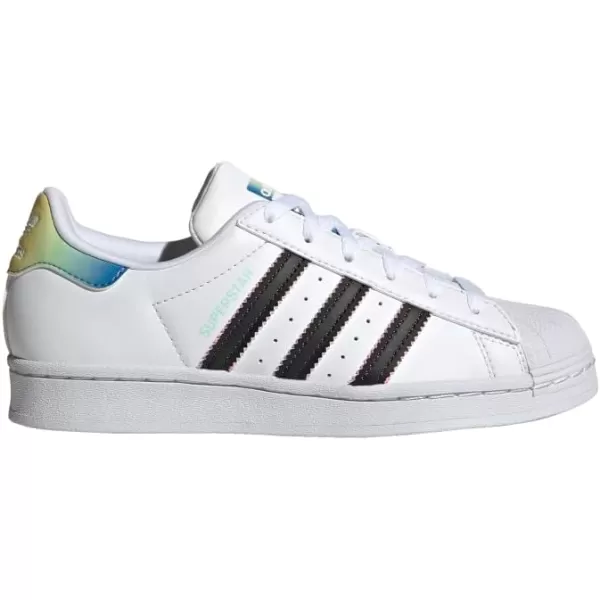 imageadidas UnisexBaby Superstar SneakerWhiteBeam PinkBlack