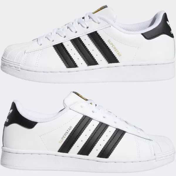 imageadidas UnisexBaby Superstar SneakerWhiteBlackWhite