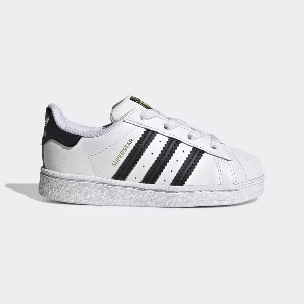 imageadidas UnisexBaby Superstar SneakerWhiteCore Black